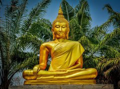 Samolepka flie 270 x 200, 71319331 - Buddha statue - Socha Buddhy