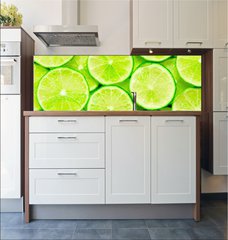 Fototapeta do kuchyn flie 180 x 60  Lime Background, 180 x 60 cm