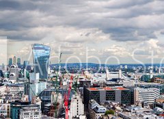 Samolepka flie 100 x 73, 71403403 - The City of London Panorama - Panorama Londna