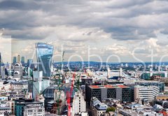 Fototapeta145 x 100  The City of London Panorama, 145 x 100 cm