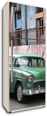 Samolepka na lednici flie 80 x 200, 7141463 - classic car - la havana - Cuba