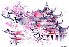 Fototapeta174 x 120  Japan, 174 x 120 cm