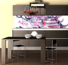 Fototapeta do kuchyn flie 260 x 60  Japan, 260 x 60 cm