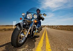 Fototapeta papr 184 x 128, 7165780 - Motorcycle riding - Jzda na motocyklu