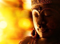 Samolepka flie 100 x 73, 71759271 - bronze buddha statue
