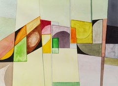 Fototapeta plátno 160 x 116, 72414571 - an abstract watercolor painting - abstraktní malba akvarel