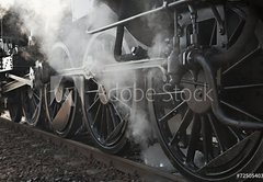 Fototapeta174 x 120  Steam Locomotive, 174 x 120 cm