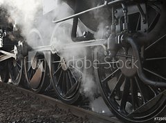 Fototapeta330 x 244  Steam Locomotive, 330 x 244 cm