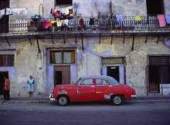 Fototapeta330 x 244  street picture of habana, 330 x 244 cm