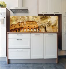 Fototapeta do kuchyn flie 180 x 60, 74103258 - great Roman empire - conceptual collage in retro style