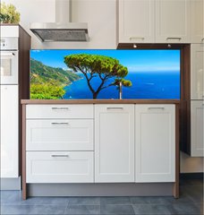 Fototapeta do kuchyn flie 180 x 60, 74374074 - Summer landscape and ornamental garden,Ravello,Amalfi,Italy