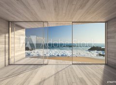 Fototapeta vliesov 100 x 73, 74477865 - Empty modern lounge area - Przdn modern salonek