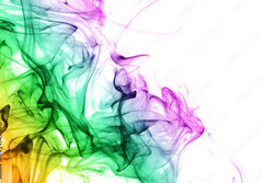 Fototapeta184 x 128  colored smoke, 184 x 128 cm