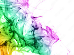 Fototapeta pltno 330 x 244, 74531413 - colored smoke - barevn kou