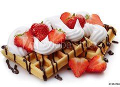 Fototapeta papr 160 x 116, 74547805 - Belgian waffles - Belgick vafle