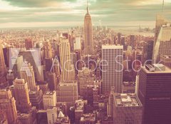 Fototapeta papr 254 x 184, 74609709 - Manhattan with vintage tone