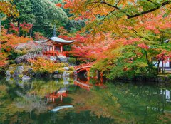 Fototapeta plátno 160 x 116, 74882346 - Daigoji Temple in Kyoto - Chrám Daigoji v Kjótu
