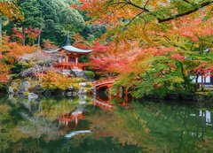 Fototapeta vliesov 200 x 144, 74882346 - Daigoji Temple in Kyoto