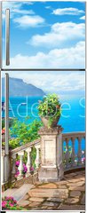 Samolepka na lednici flie 80 x 200, 74960569 - sea view - vhled na moe