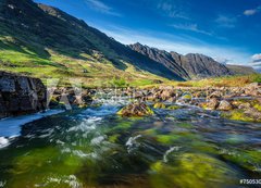 Samolepka flie 200 x 144  Glencoe Mountain in Scotland, 200 x 144 cm
