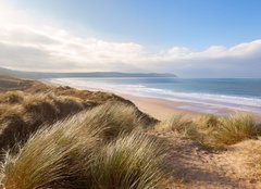 Fototapeta papr 254 x 184, 75128584 - Sand Dunes and Woolacombe Beach