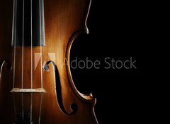 Samolepka flie 100 x 73, 75616379 - Violin orchestra musical instruments - Hudebn nstroje houslovho orchestru