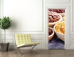 Samolepka na dvee flie 90 x 220, 75694465 - lots of cereals