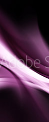 Samolepka na dveře fólie 90 x 220, 75712593 - violet abstract - fialový abstrakt
