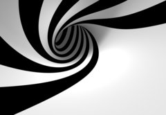Samolepka flie 145 x 100, 7574008 - Abstract spiral