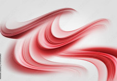 Fototapeta papr 184 x 128, 75959567 - Elegant Red Waves