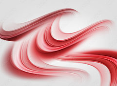 Fototapeta pltno 330 x 244, 75959567 - Elegant Red Waves