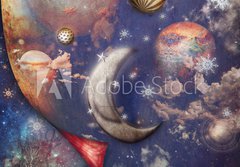 Fototapeta papr 184 x 128, 76288631 - Dark galaxy - Tmav galaxie