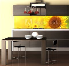 Fototapeta do kuchyn flie 260 x 60, 76362209 - Sunflowers