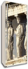 Samolepka na lednici flie 80 x 200, 76623104 - Caryatids, erechtheum temple on Acropolis of Athens, Greece