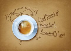 Fototapeta pltno 160 x 116, 77075904 - Good morning coffee