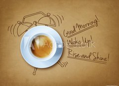 Fototapeta papr 254 x 184, 77075904 - Good morning coffee