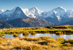 Fototapeta pltno 174 x 120, 77312300 - Eiger, Mnch und Jungfrau