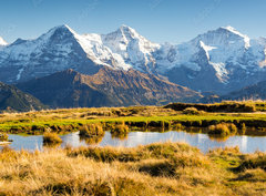 Fototapeta pltno 330 x 244, 77312300 - Eiger, Mnch und Jungfrau