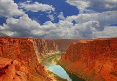 Samolepka flie 145 x 100  Water in the Beginning of the Grand Canyon, 145 x 100 cm