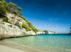 Samolepka flie 100 x 73, 77912679 - Cala Macarelleta, Menorca, Spain - Cala Macarelleta, Menorca, panlsko