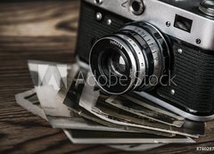 Samolepka flie 200 x 144, 78028705 - old camera and  pictures - star fotoapart a obrzky