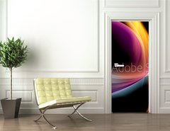 Samolepka na dvee flie 90 x 220  Colorful Background For Your Design, 90 x 220 cm