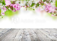 Samolepka flie 100 x 73, 78078025 - Spring blossoms background - Jarn kvtiny pozad