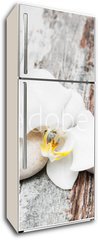 Samolepka na lednici flie 80 x 200, 78194063 - beautiful orchid with stones