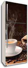 Samolepka na lednici flie 80 x 200  Coffee, 80 x 200 cm