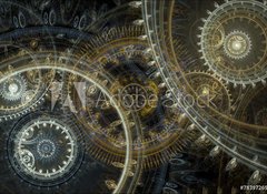 Fototapeta vliesov 100 x 73, 78397269 - Fantasy steampunk design