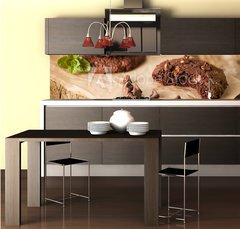 Fototapeta do kuchyně fólie 260 x 60, 78547731 - Double chocolate chip cookies - Dvojité čokoládové cookie