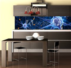 Fototapeta do kuchyně fólie 260 x 60, 78707112 - nerve cells - nervové buky