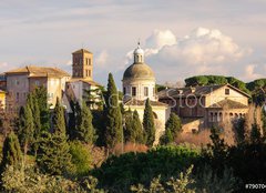 Fototapeta papr 160 x 116, 79070429 - Roma Foro Romano Monte palatino