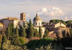 Fototapeta184 x 128  Roma Foro Romano Monte palatino, 184 x 128 cm